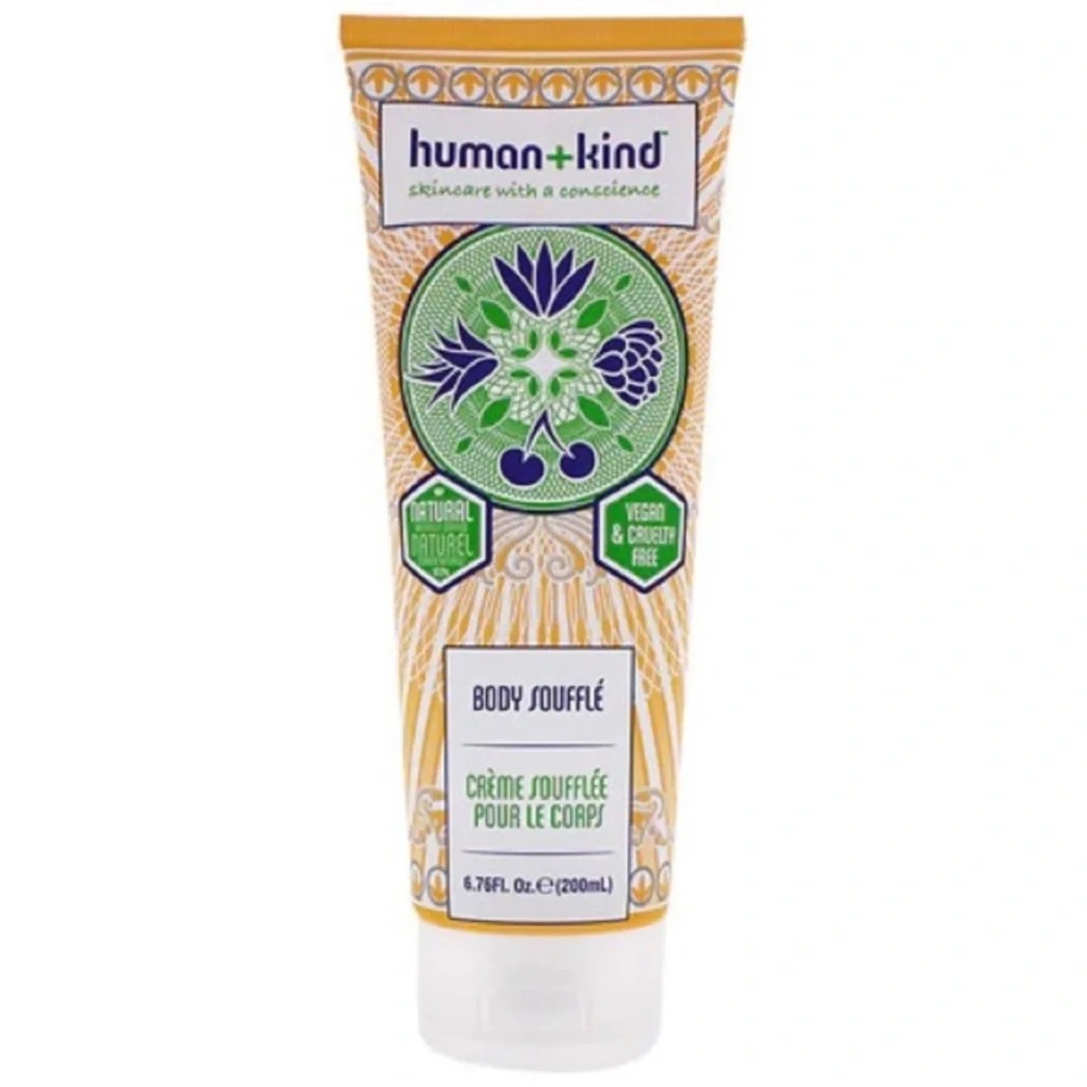 NEW human + kind Body Soufflé Body Lotion Moisturize 6.76 fl oz Full Size SEALED